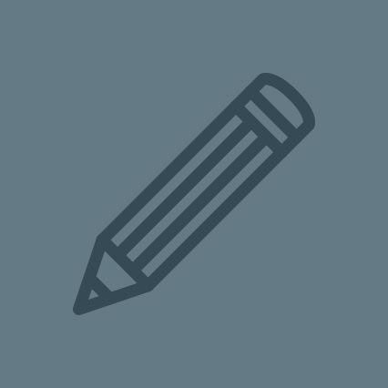 icoon van een potlood
